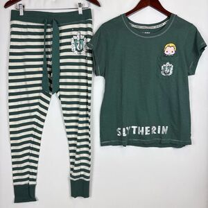 Harry Potter Primark Slytherin Malfoy Pajama PJ‎ Set